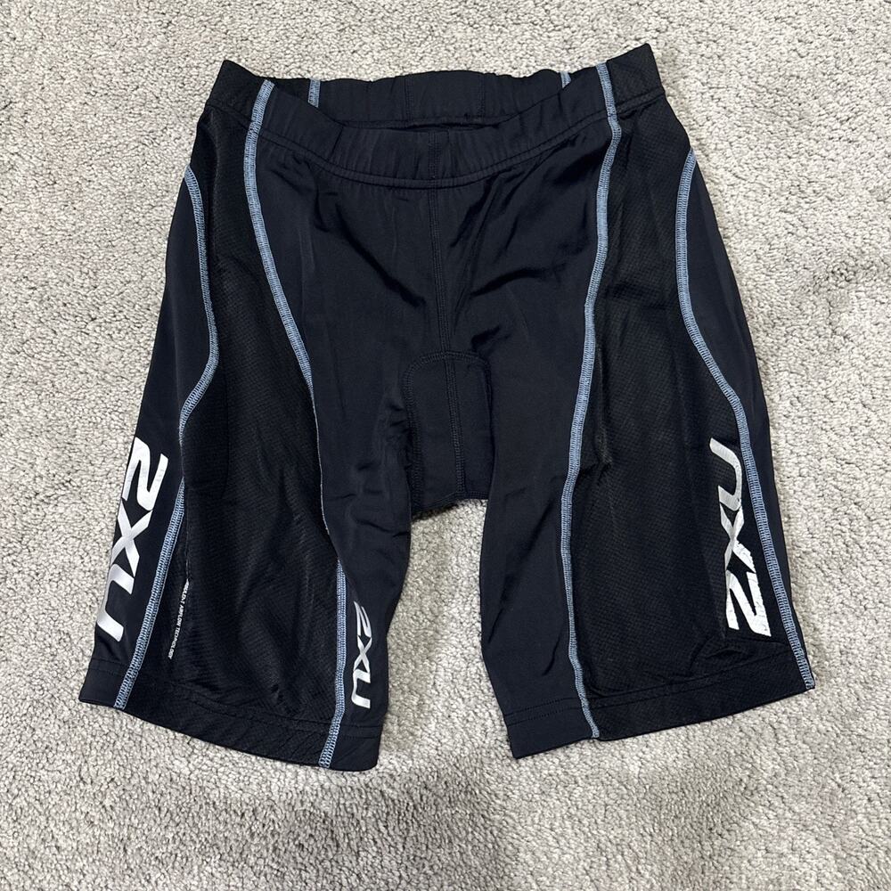 2XU Men's Compression Shorts Black Size Small Padded